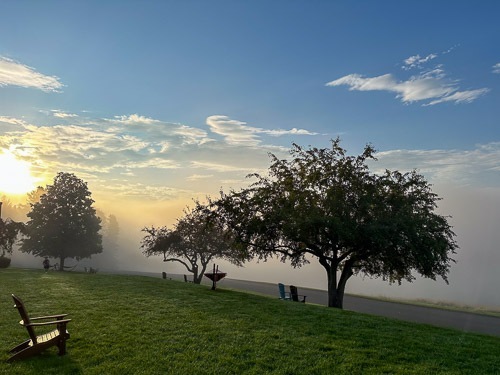 Sunrise at Kripalu